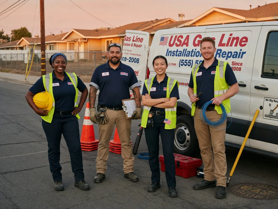 Gas Line Installation company in Santaquin, UT